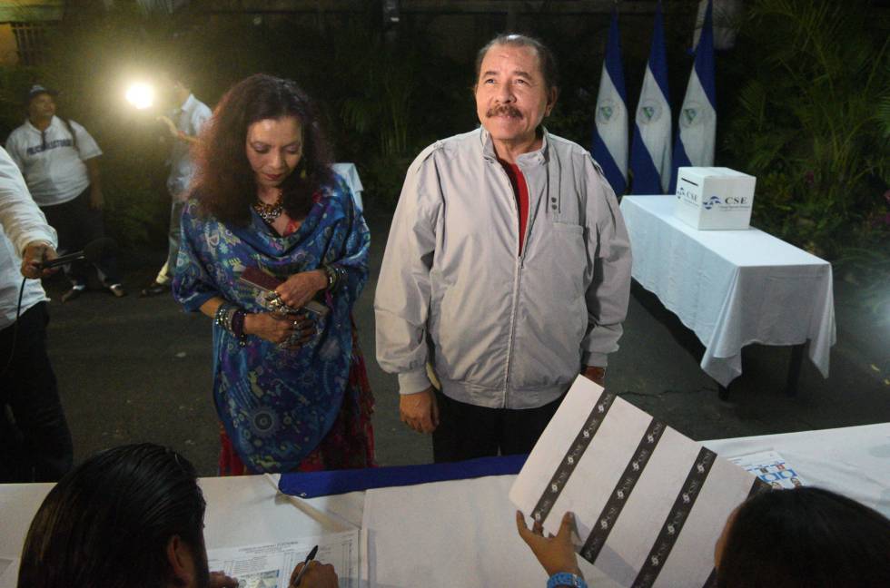 Pareja dictatorial de Nicaragua