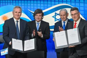 NETANYAHU Y MILEI LANZAN LOS ACUERDOS DE ISAAC  EN JERUSALÉM